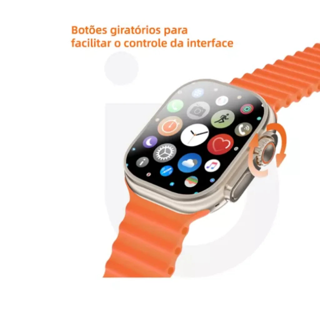 Smartwatch Series 9 Modelo Original  faz e recebe ligação