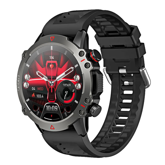 Relógio inteligente masculino Bluetooth Call Smartwatch Sport à prova d'água ao ar livre 1,53 polegadas 360 * 360 tela HD