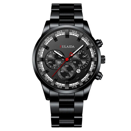 Men's Automatic Wrist Watch in Luxurious Black